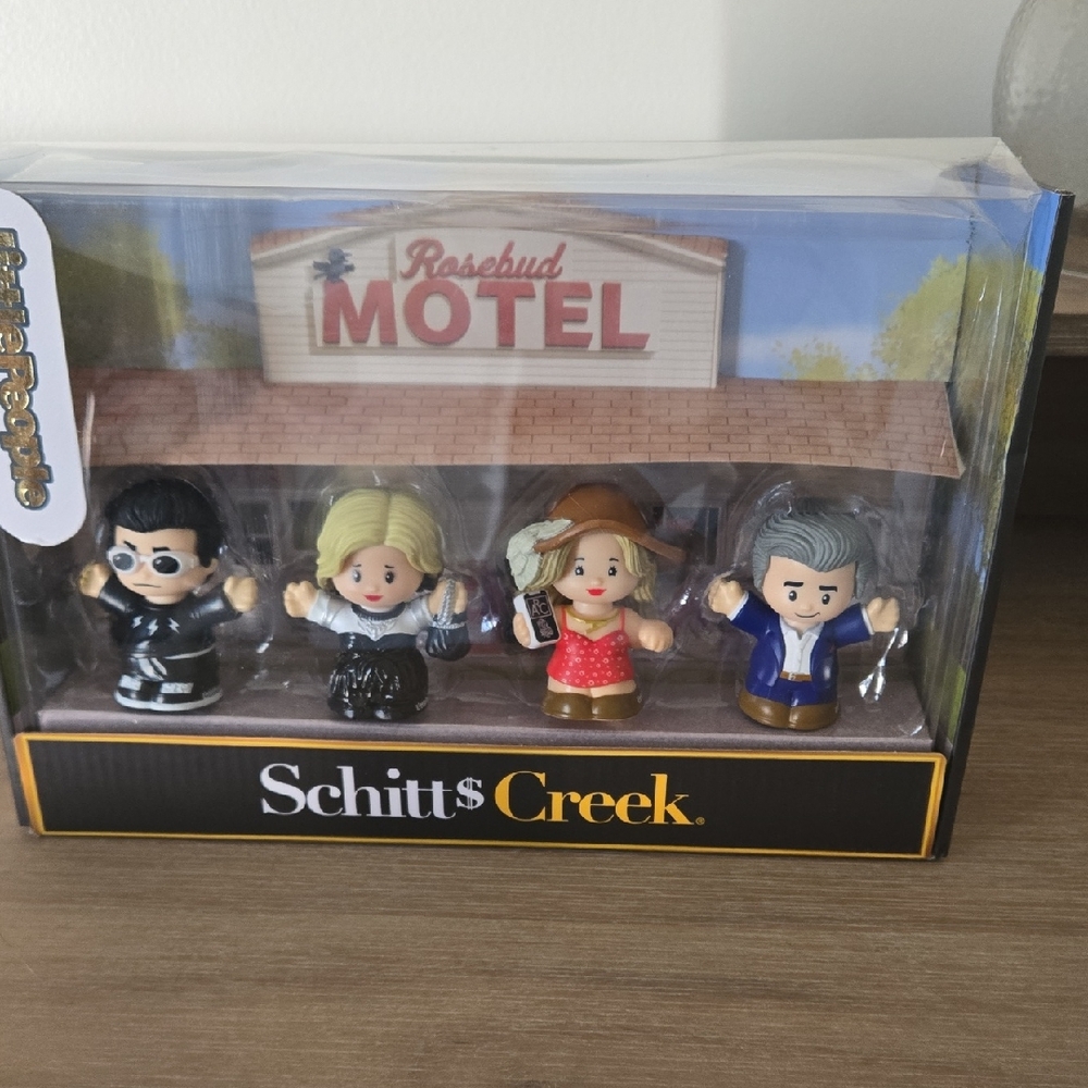 Schitt's Creek Collectible Figurines Set Little People Fisher Price